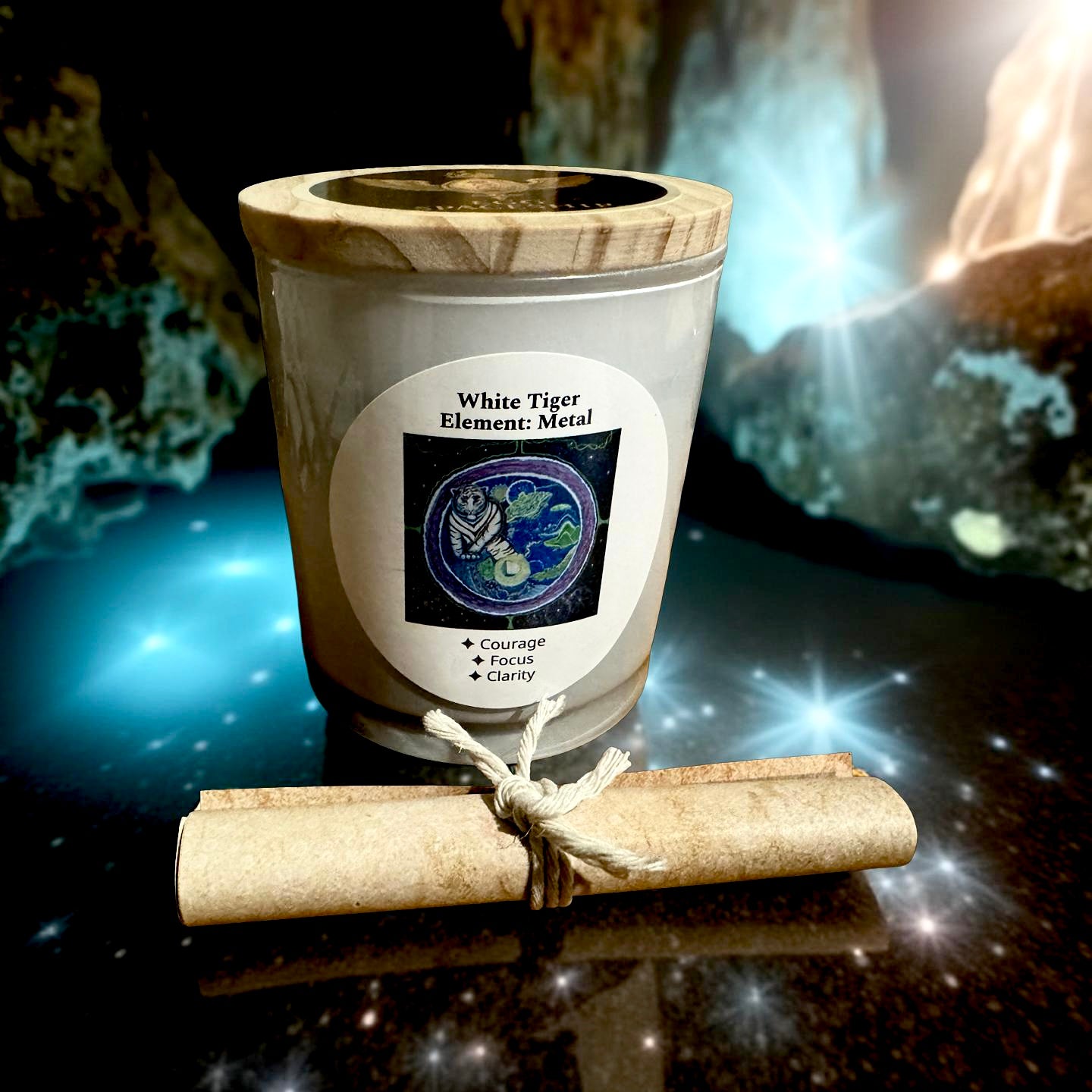 White Tiger (Metal) - Signature Candle