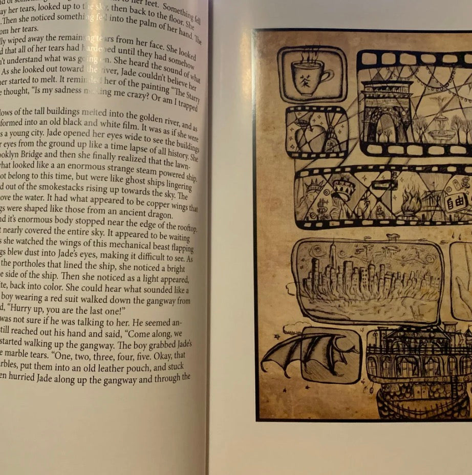 The Door to the Infinite Dream — Artist Book by Orange Li