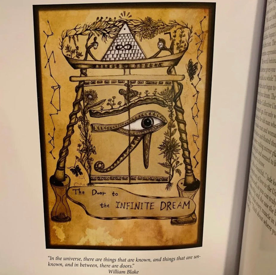 The Door to the Infinite Dream — Artist Book by Orange Li