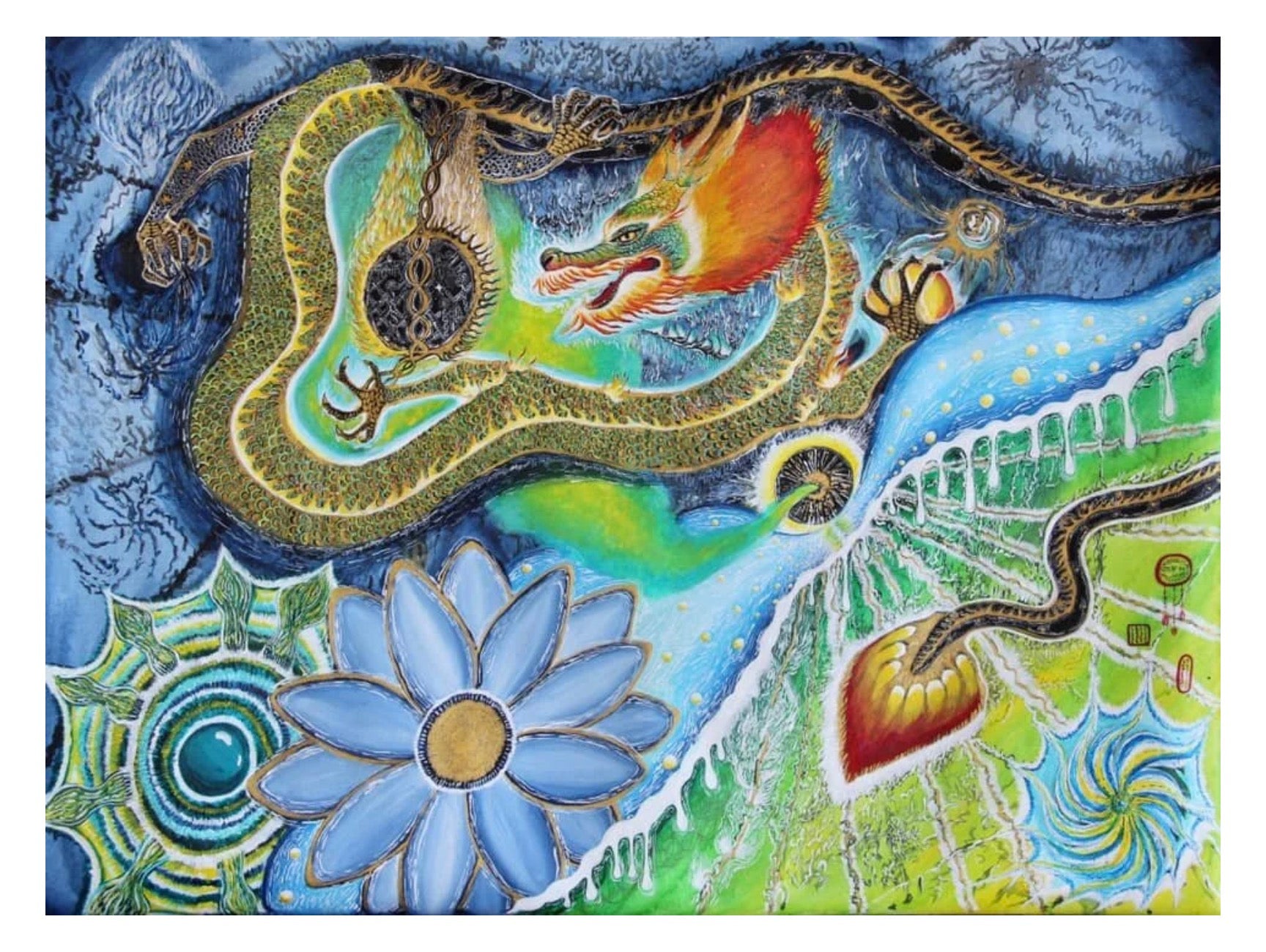 Dragon - Artist Print by Orange Li