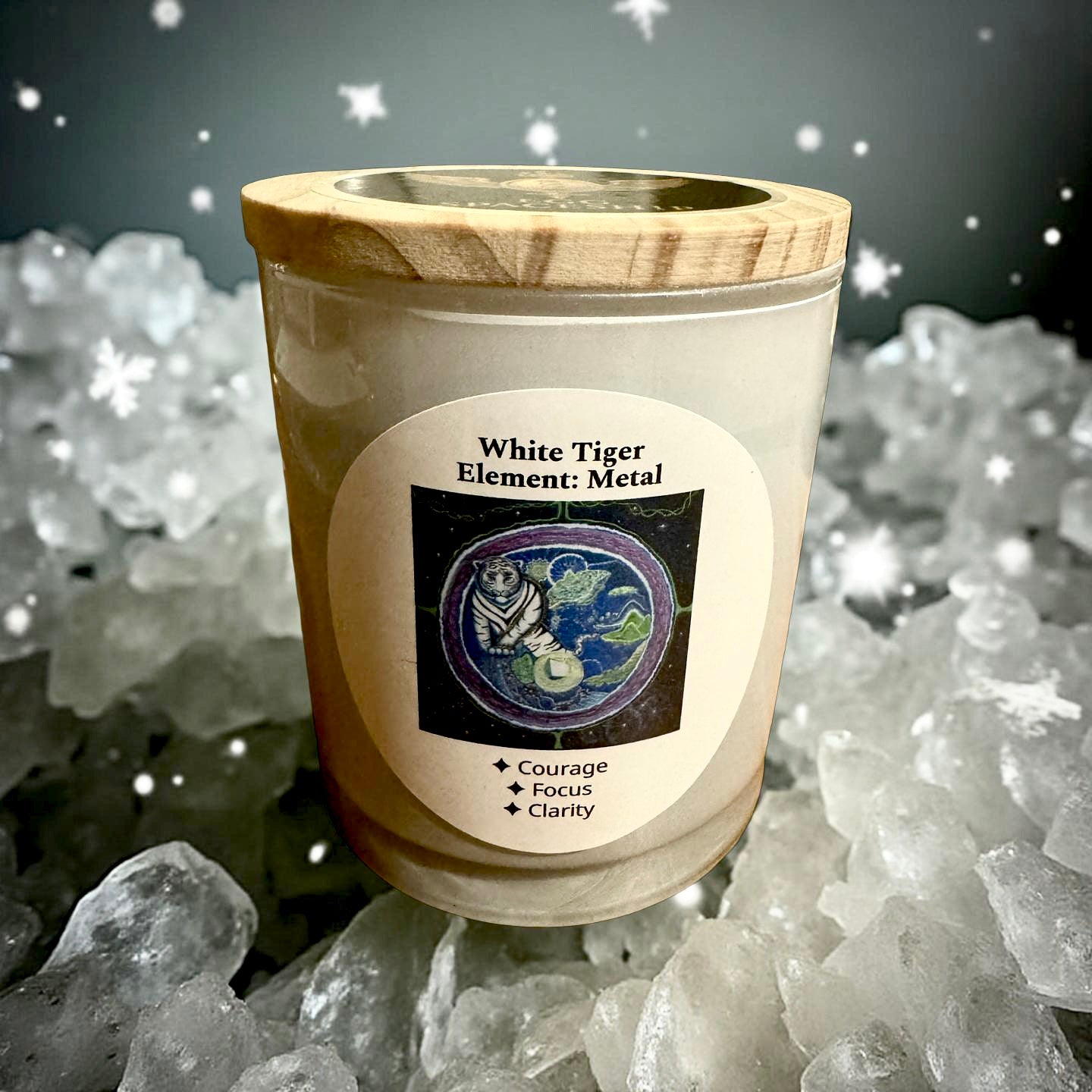 White Tiger (Metal) - Signature Candle