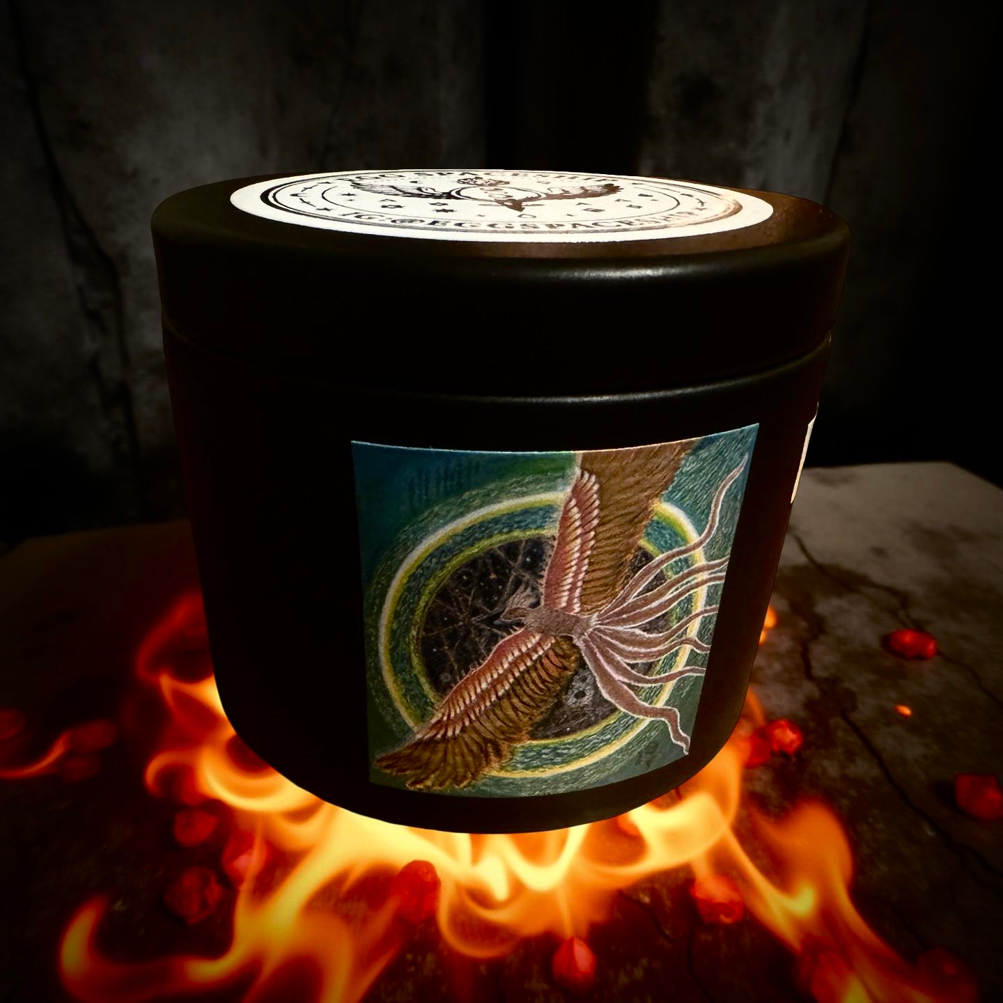 Phoenix (Fire) - Travel Candle