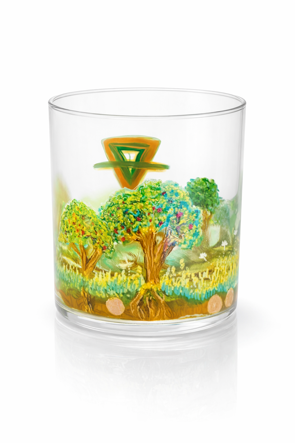 Alchemical Five Elements Glass Cups